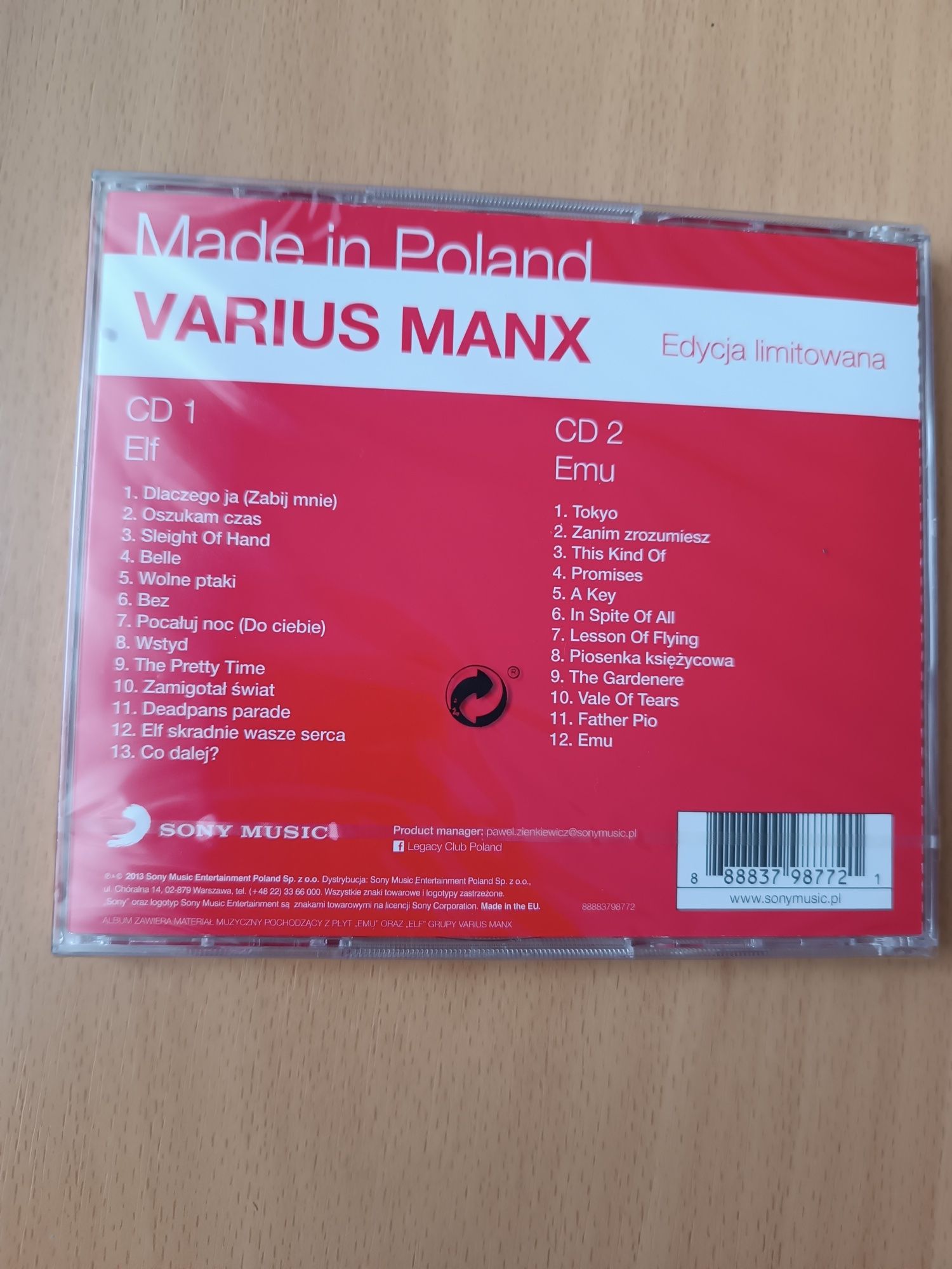 Varius Manx - Elf, Emu (2 CD)