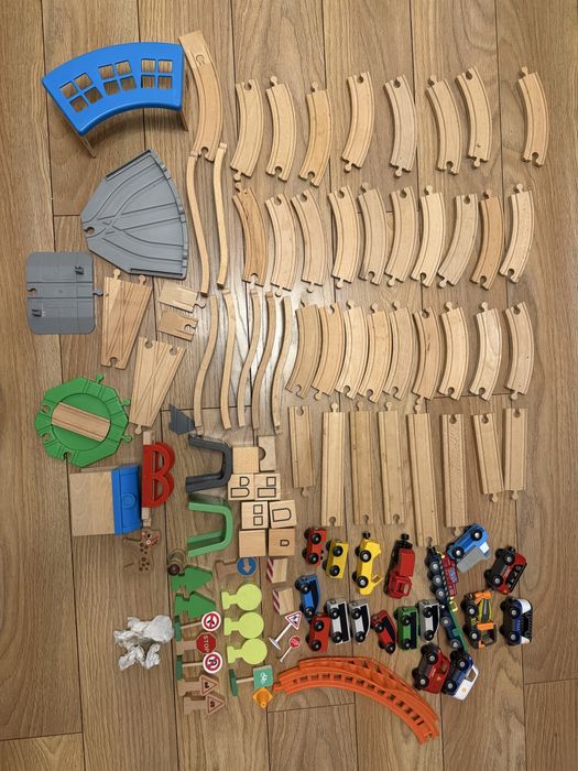 Tory drewniane ikea brio lidl wózek drewniany flisat skrzynia pociąg