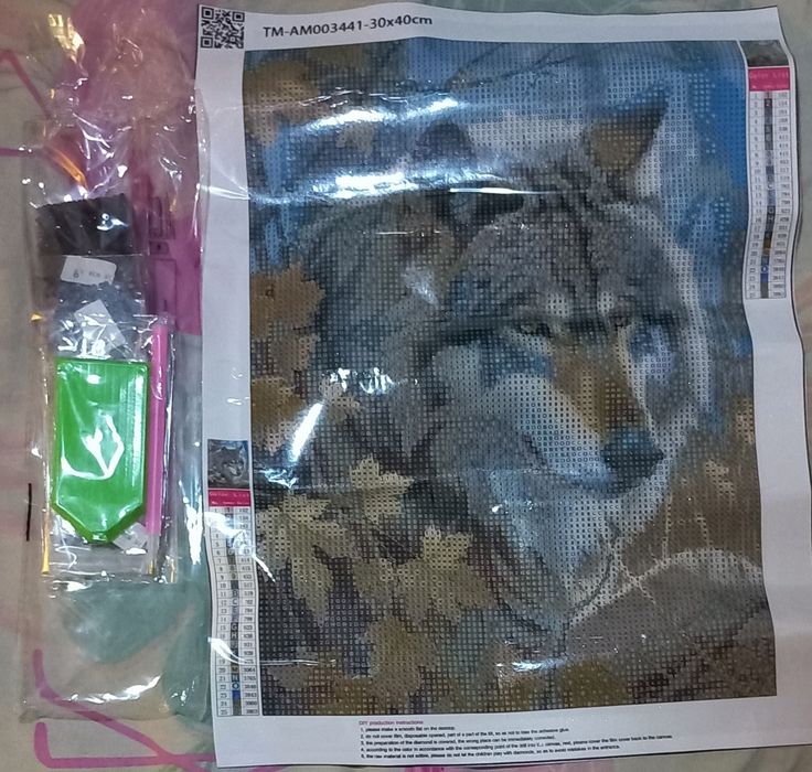 Алмазна мозаїка без підрамника