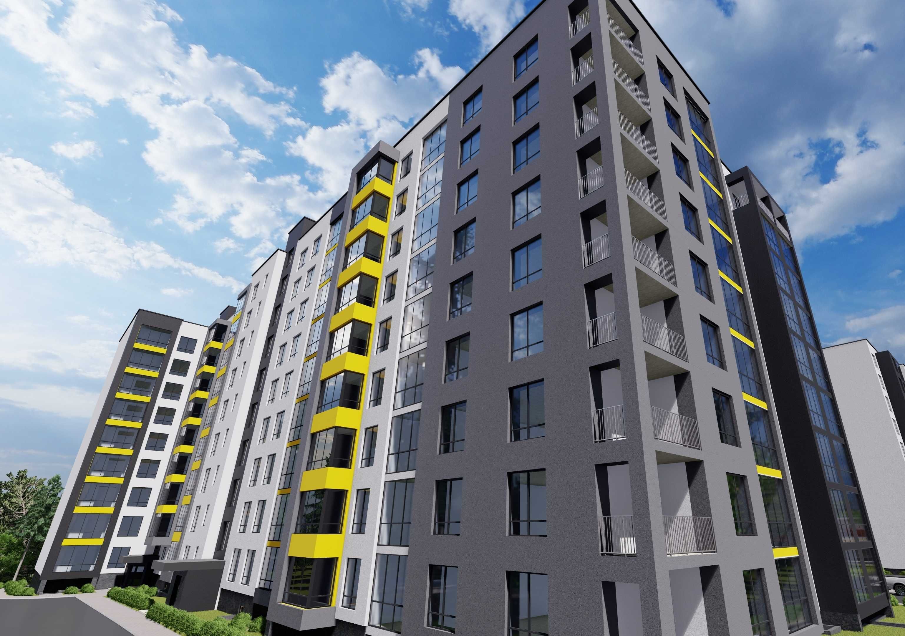 Продаж 3-кімнатної квартири в новобудові , район Бам