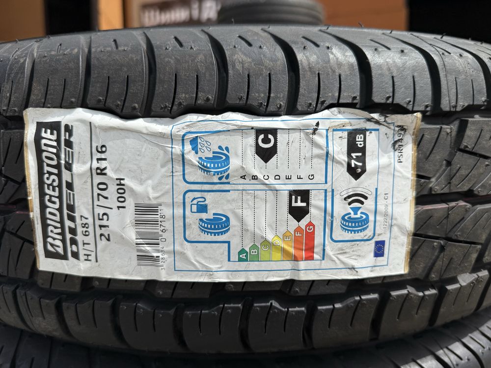 215/70 r16 Bridgestone Dueler H/T 687 НОВАЯ Japan