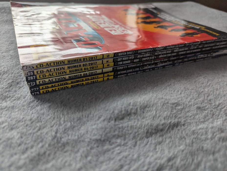 CD-Action 6 numerów z 2017 roku