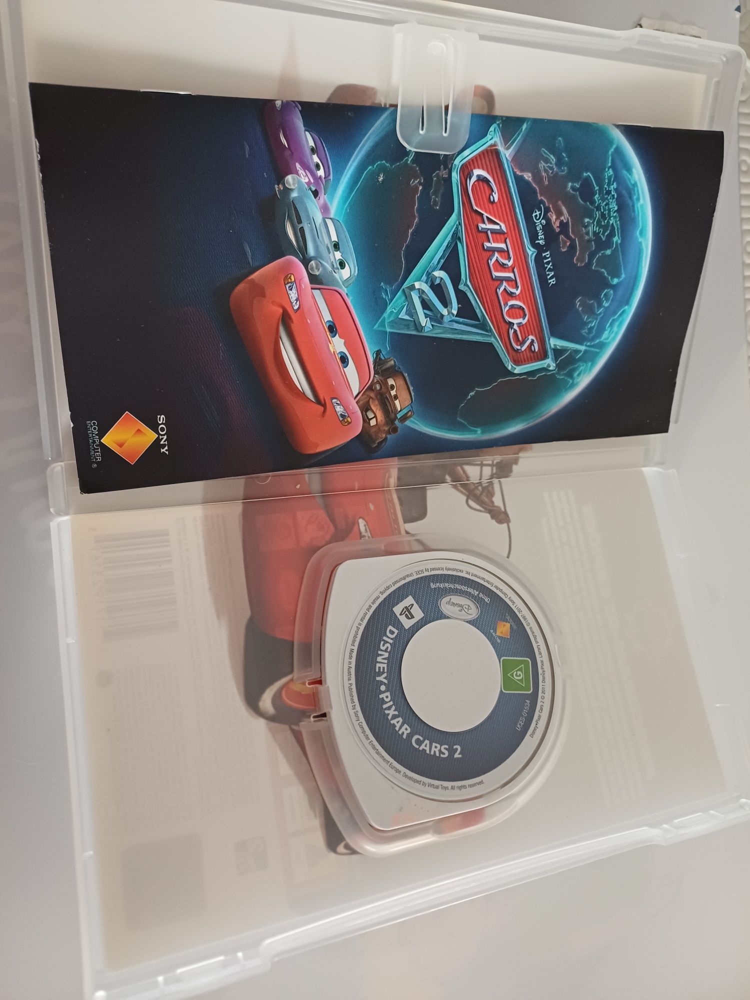 Jogo PSP Cars 2 Disney