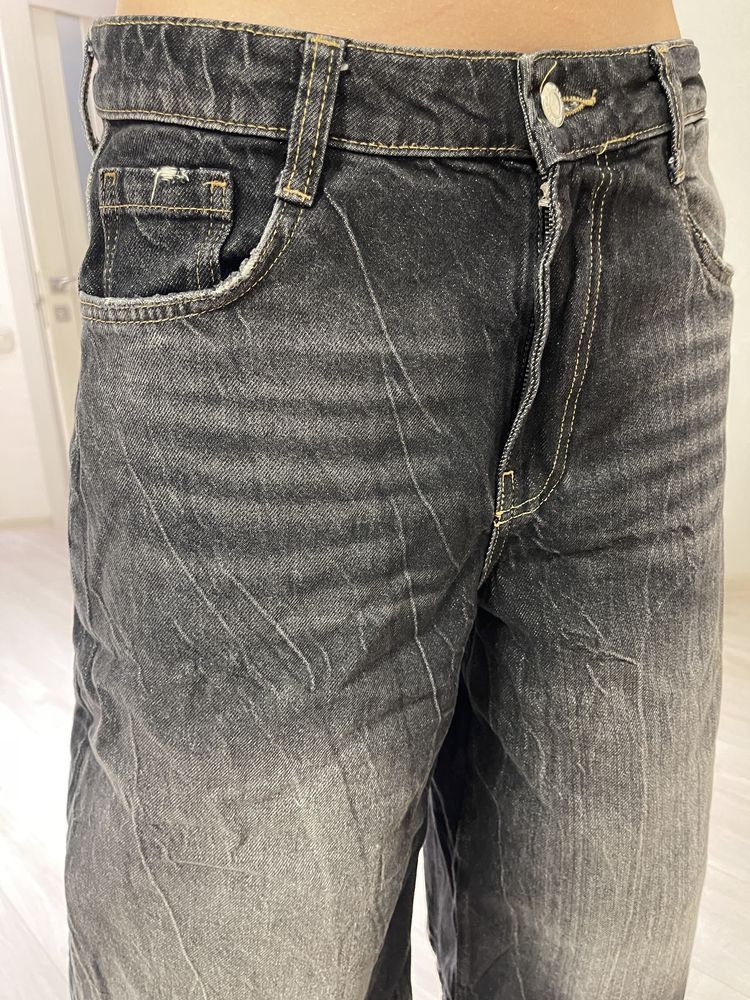 Шорты джинсовые Багги Bershka