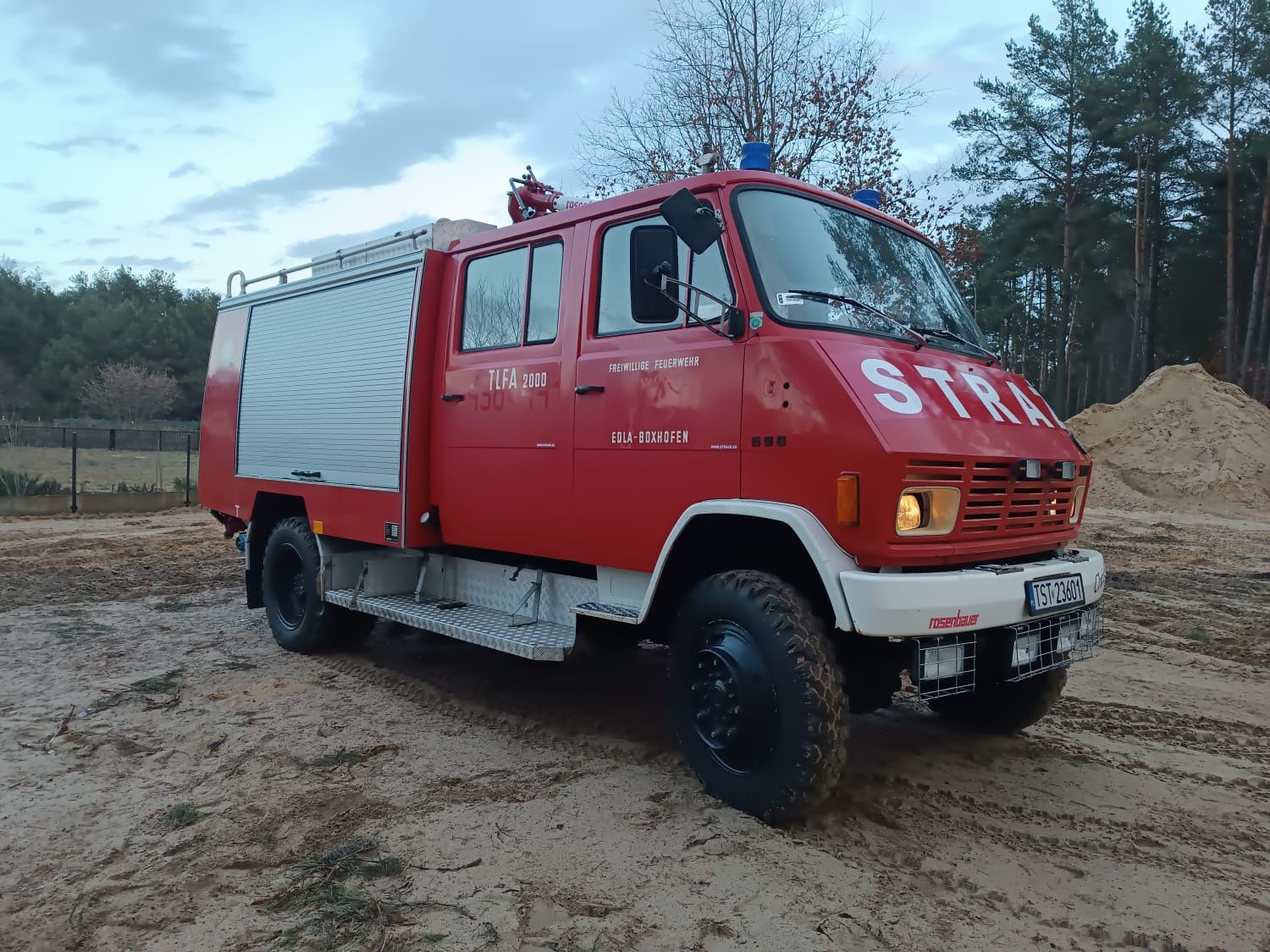 Steyr 690 strażacki 4x4 Turbo zadbany