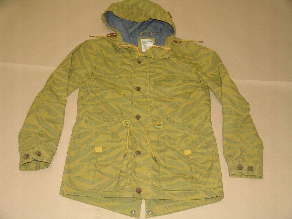 Kurtka parka camo moro PULL&BEAR roz. M