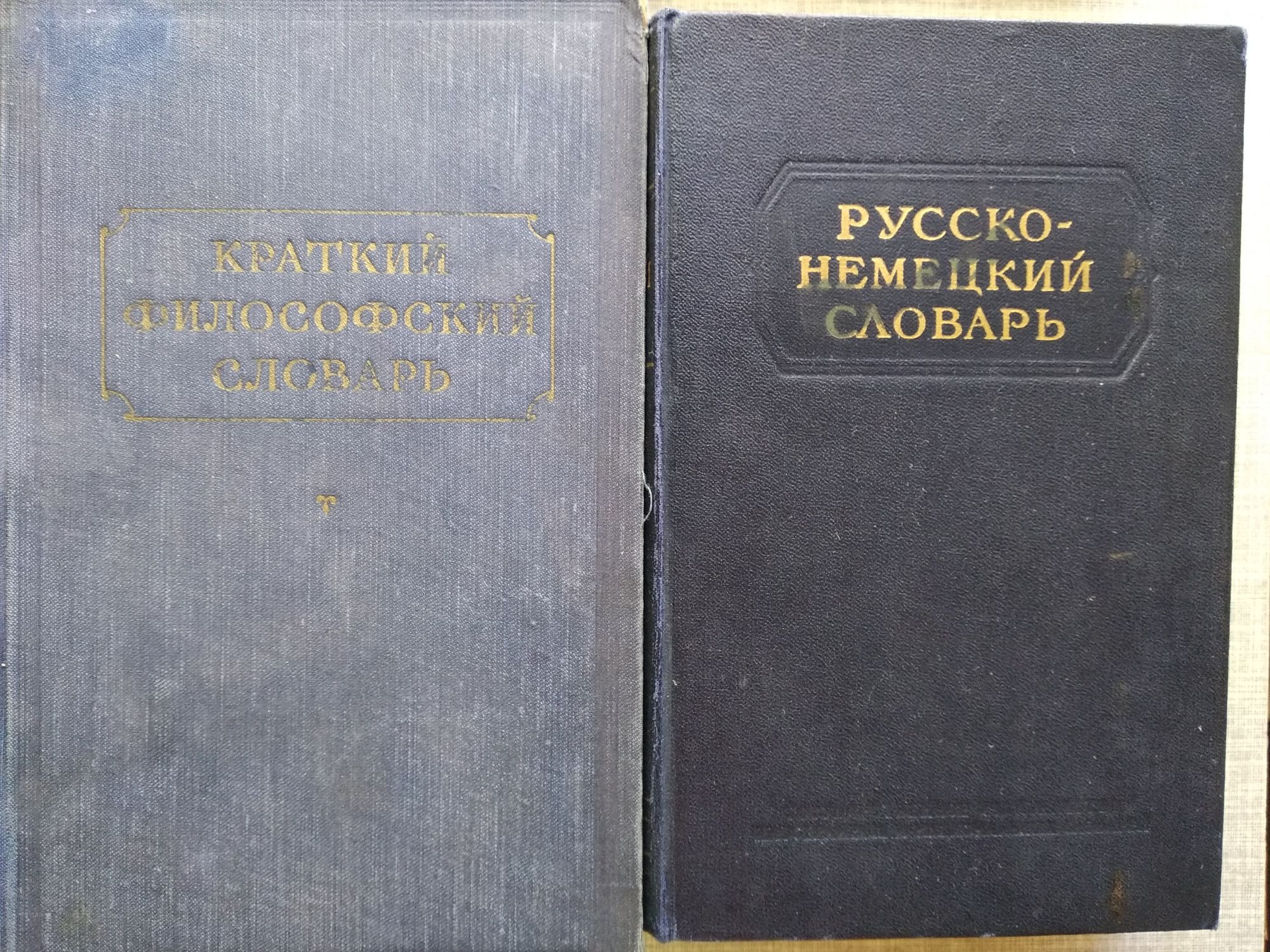 Словари: толковый, русско-немецкий, философский,орфографический