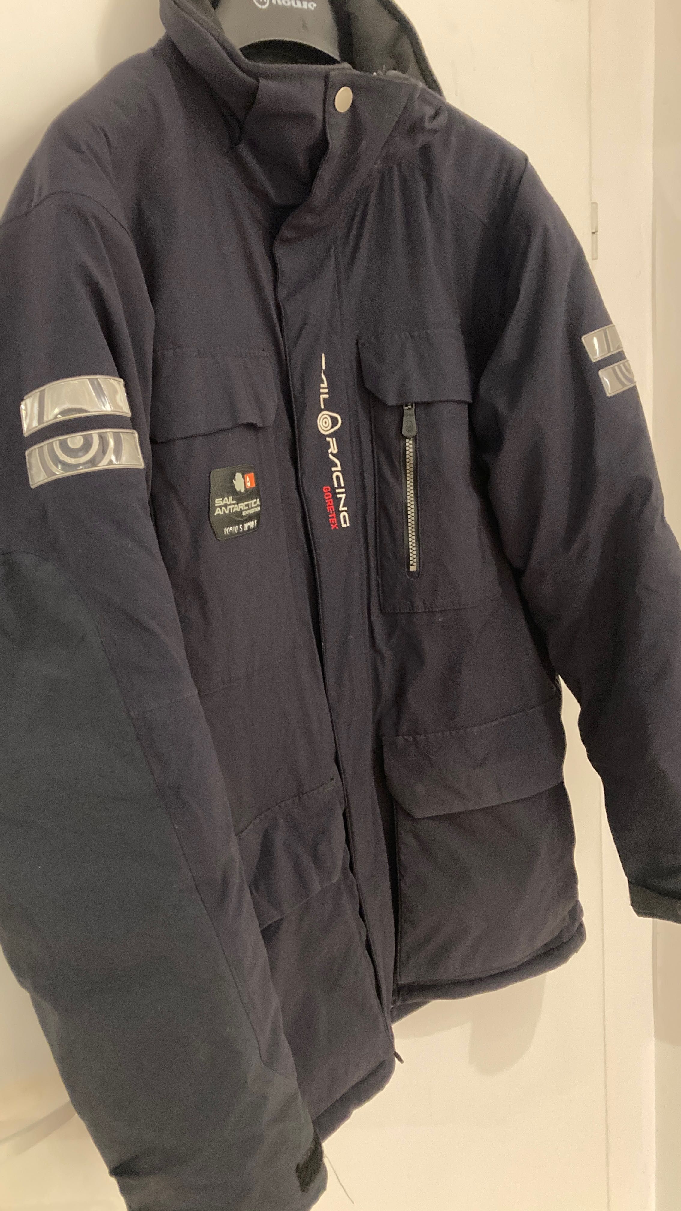 Kurtka zimowa parka Gore-tex męska Sail Racing z najwyższej półki. XL