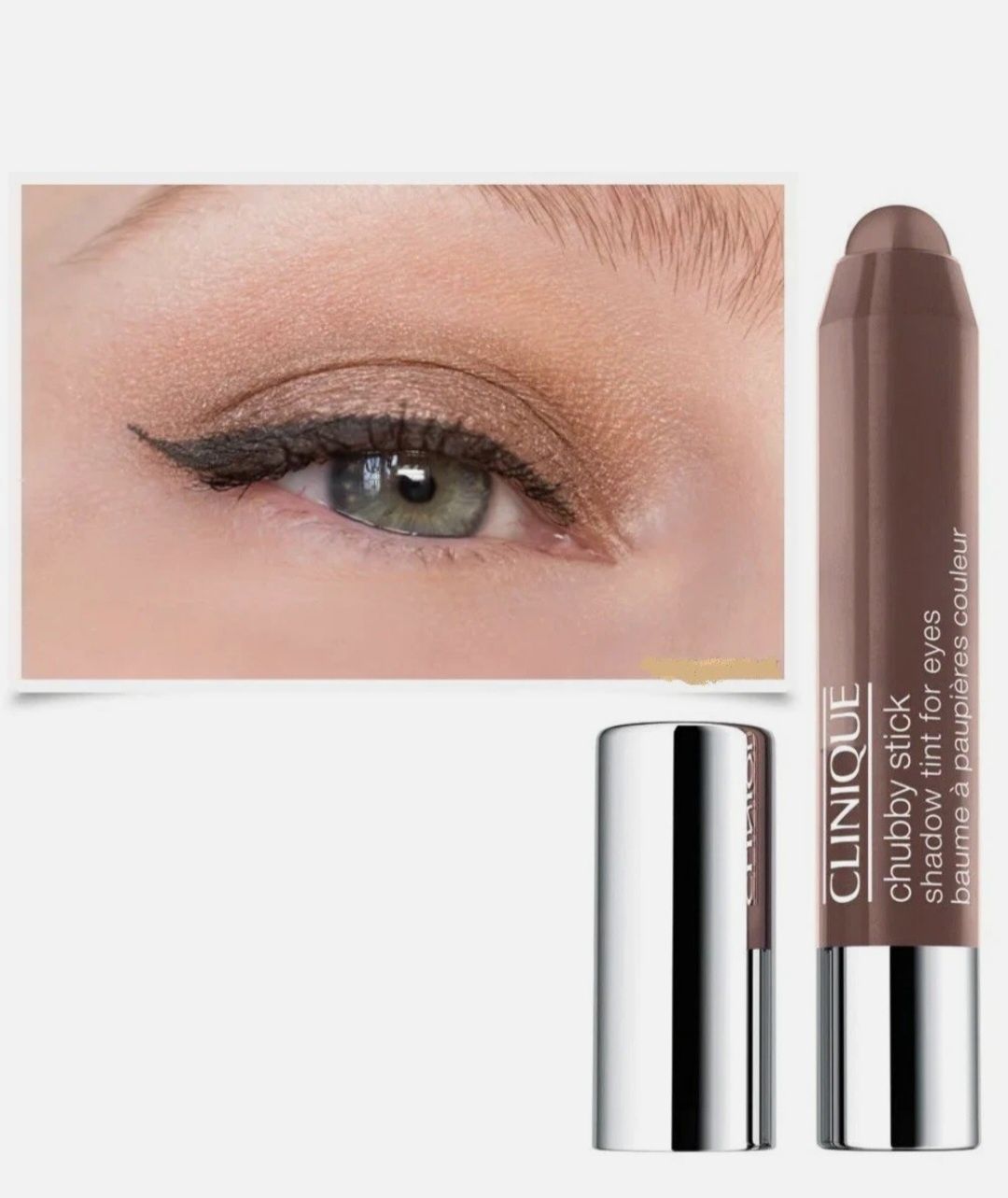 Clinique chubby stick cień do powiek brąz