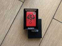 Зажигалка Zippo Flaming Dragon Tattoo Red Matte.