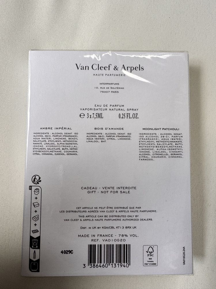 Nowy zestaw perfum Van Cleef & Arpels – Collection Extraordinaire