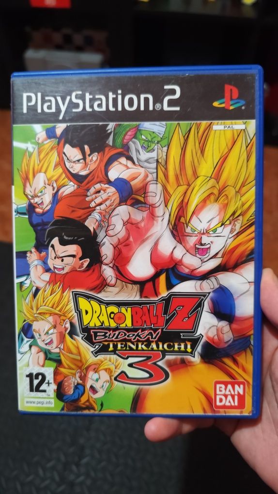 Jogos Dragon Ball Bodukai & Tenkaichi 3 para PS2