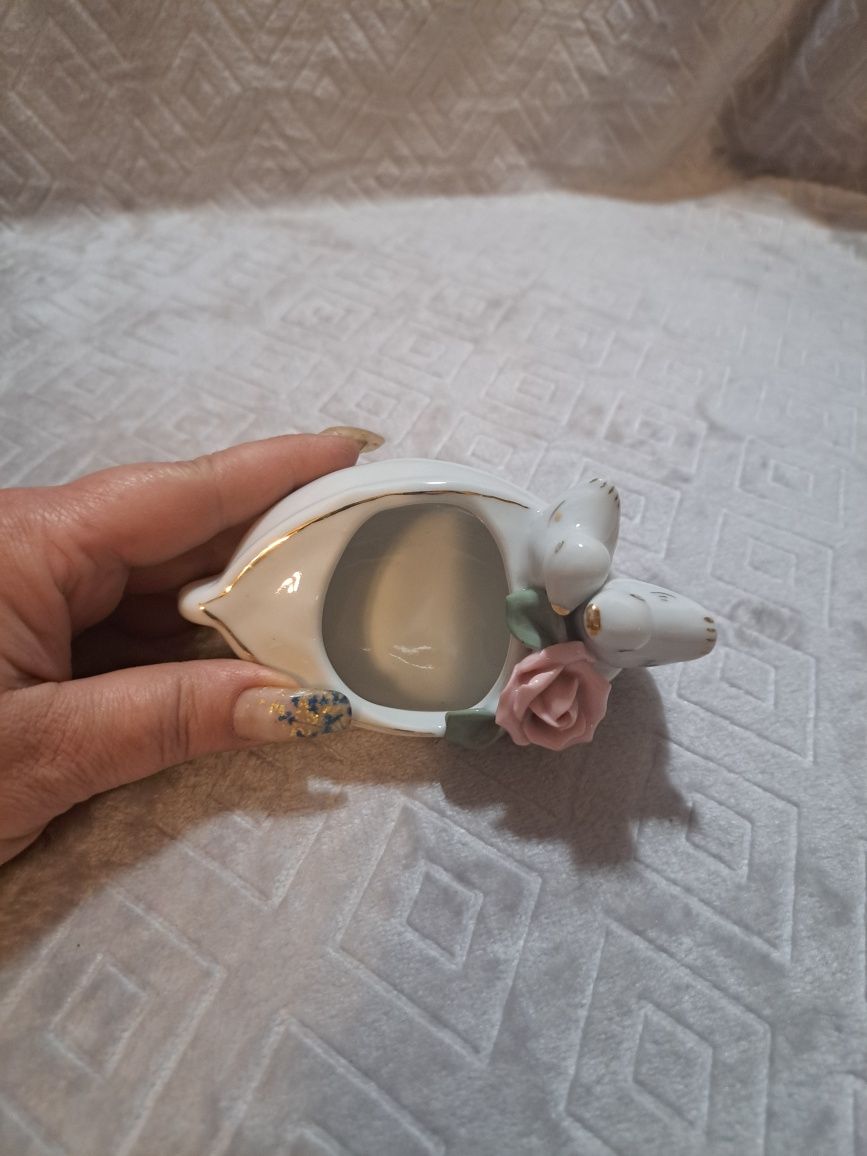 Ceramiczną figurka organizer na drobiazgi