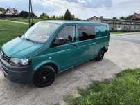 Volkswagen Transporter T5 long, 2,0 tdi,6 osób,brygadówka,prokekt kamp
