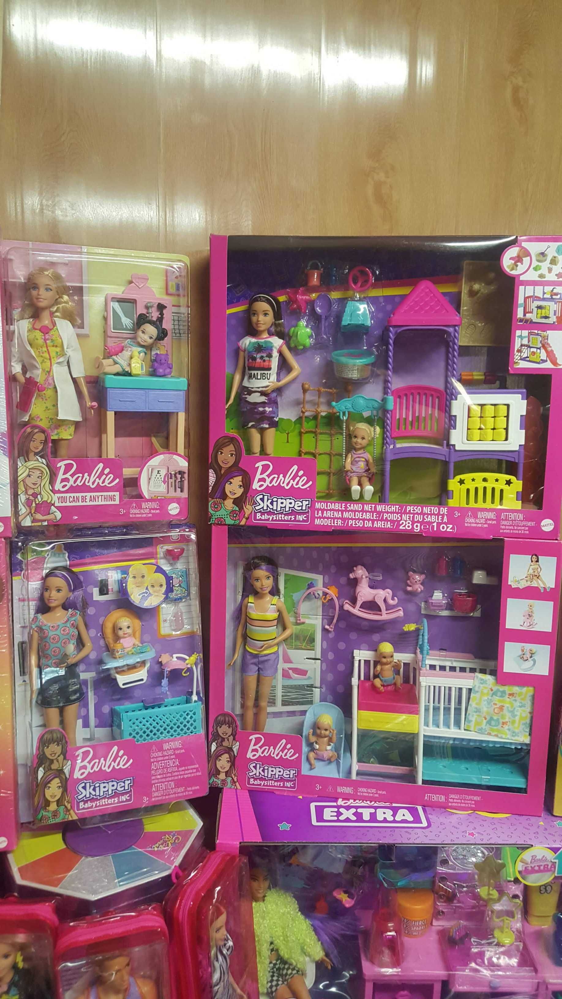Кукла Барби Няня Уход за малышами Детская комната Barbie Babysitters