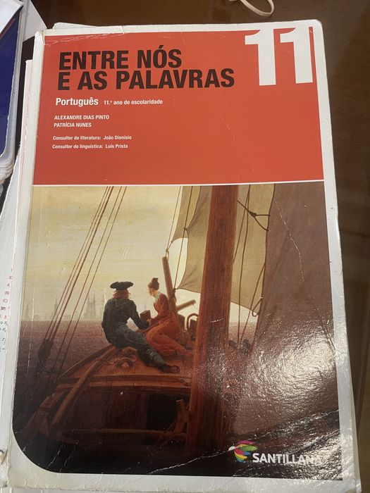 Entre nós e as palavras manual 11 ano Santillana