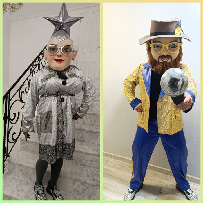 Верка Сердючка, Дзидзьо, ростовые куклы, аниматоры