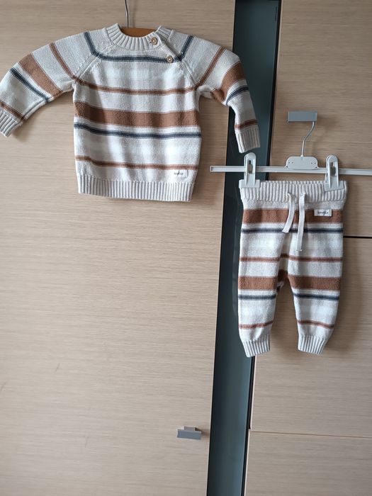 Newbie zestaw dzianina bawełniana zima