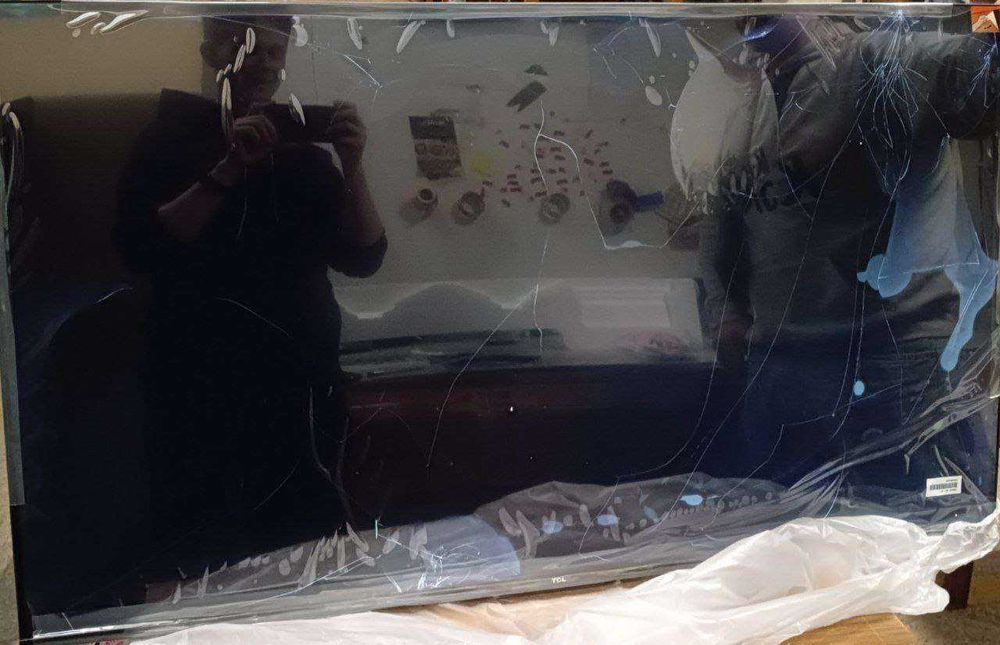 Telewizor TCL 50PF650 – 50 cali 4K (USZKODZONY EKRAN)