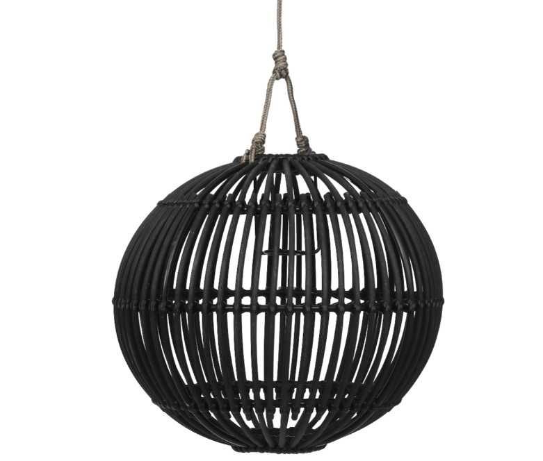 Lampa wisząca Kano 45x41cm Miloo Home, czarna