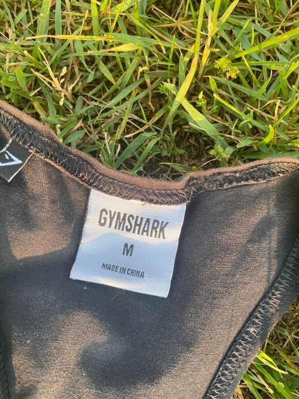 Koszulka męska tank top Gymshark siłownia czarny gym fitness M sport