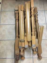 Corrimão madeira cor carvalho usado