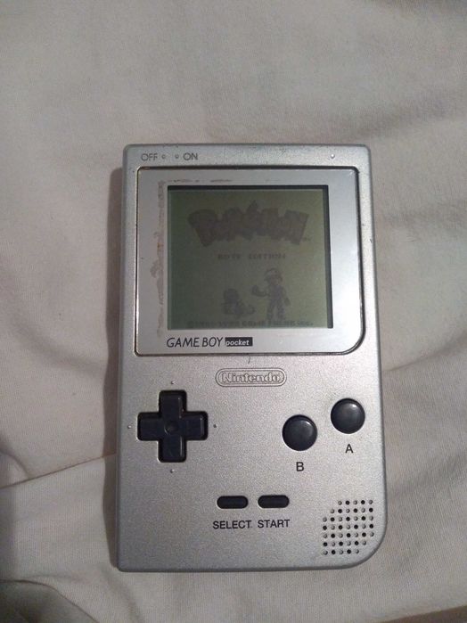 konsola nintendo gameboy pocket srebrny sprawny game boy