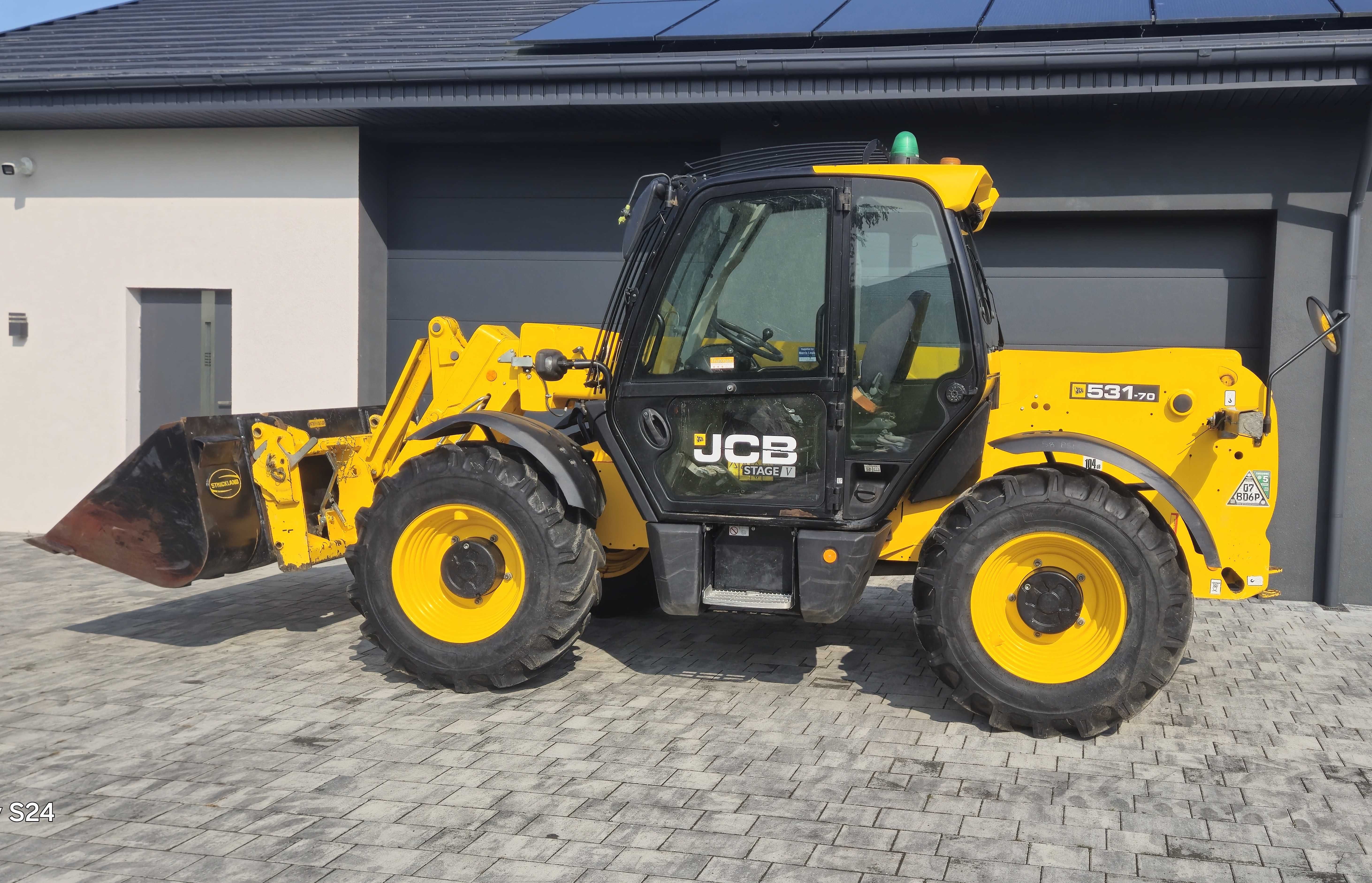 Ładowarka JCB 531-70 (prod.2021), serwisowana w JCB