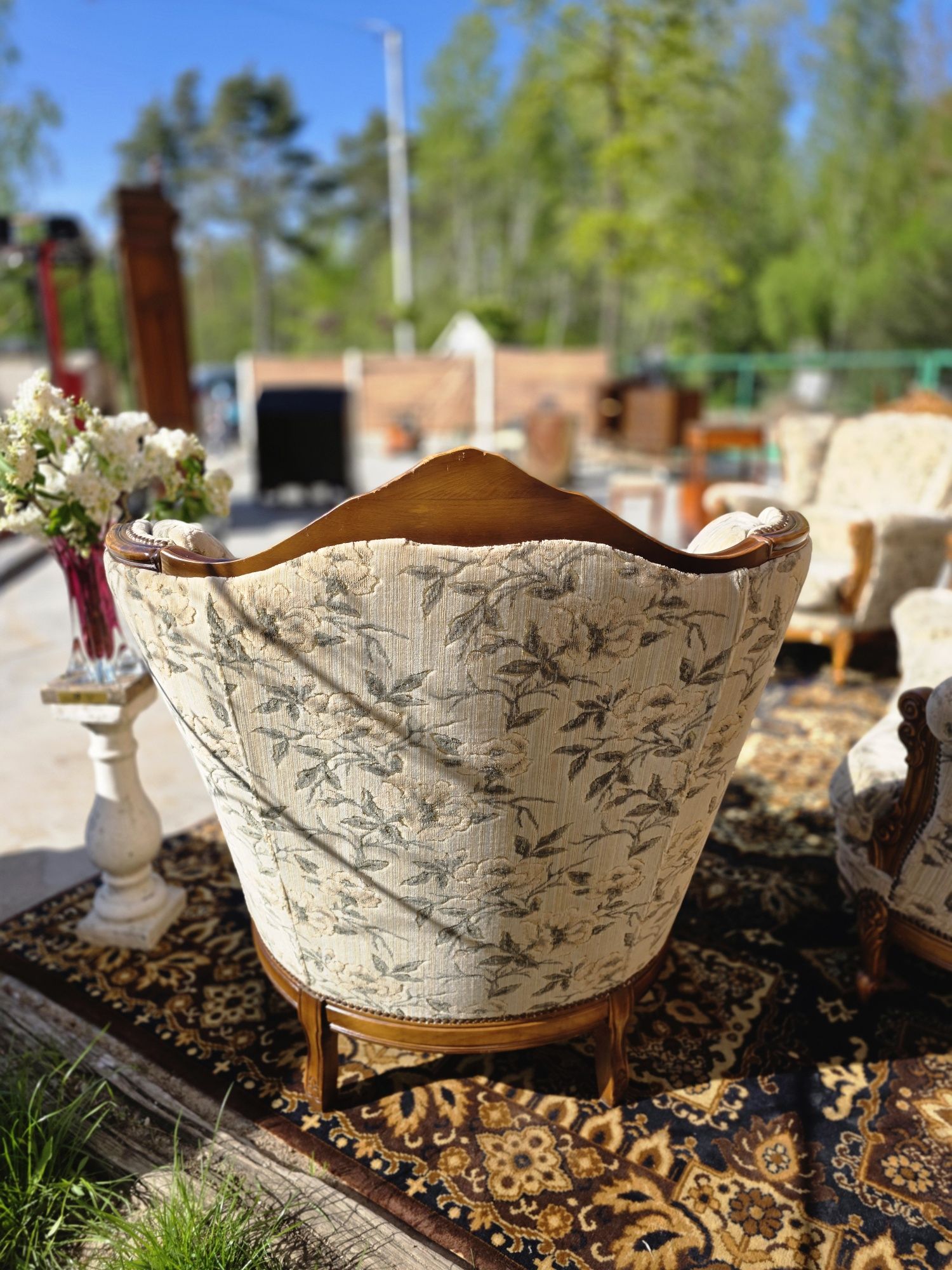 Wypoczynek Ludwik sofa + 2 fotele #1761  Stylowy Węgrów