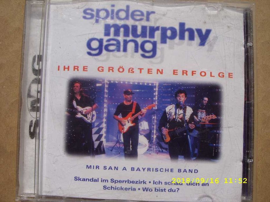 Rock CD; SPIDER MURPHY Gang ,1997 rok.