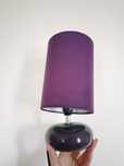 Fioletowa lampka nocna