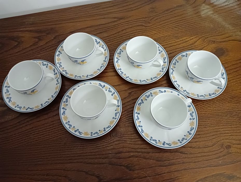 Conjunto de chávenas de café