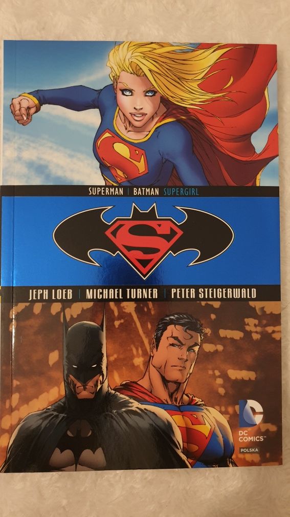 Komiks Superman Batman Supergirl Tom 2 DC Comics Wydawnictwo Egmont