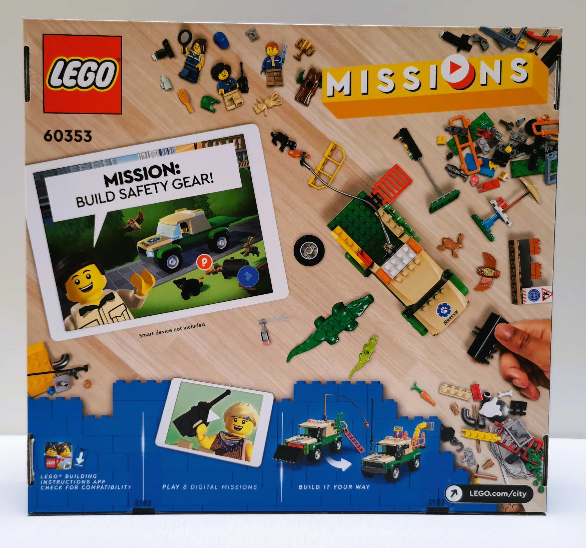 LEGO City 60353 Misja ratowania dzikich zwierząt