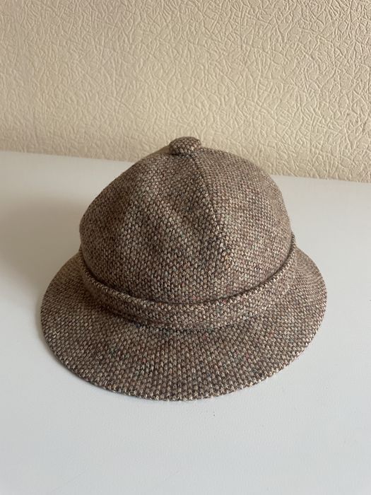 Вінтажний капелюх шляпа панама kangol з твіду та вовни англія