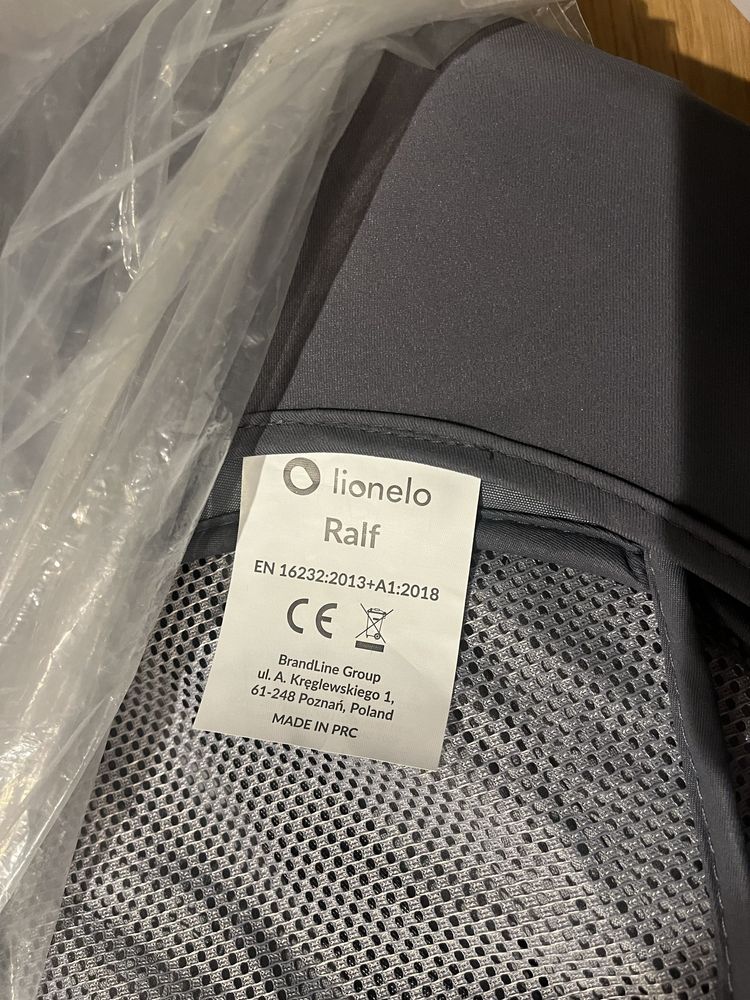 Leżaczek bijaczek Lionelo Ralf Grey Graphite