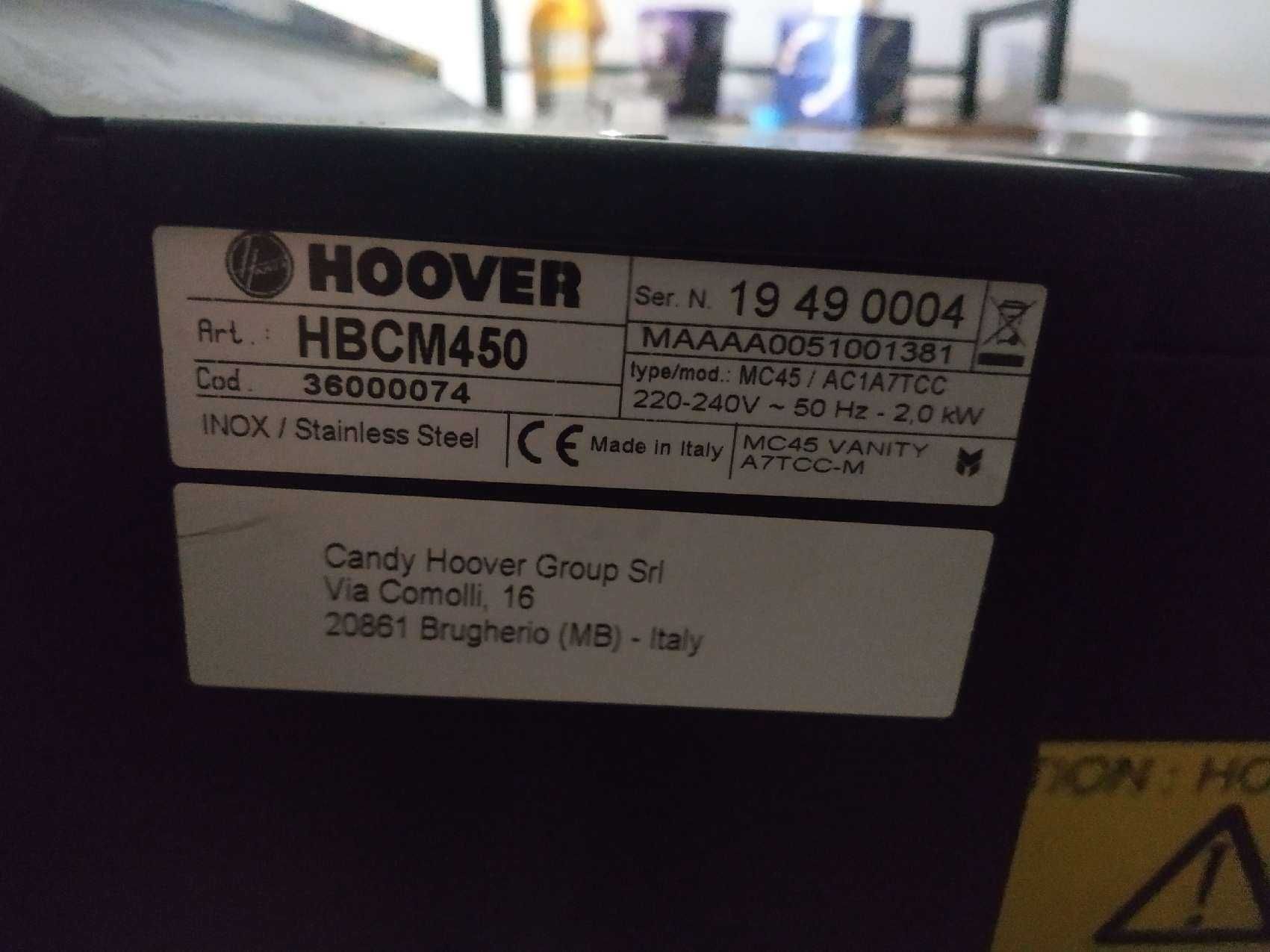 Ekspres do kawy w zabudowie Hoover