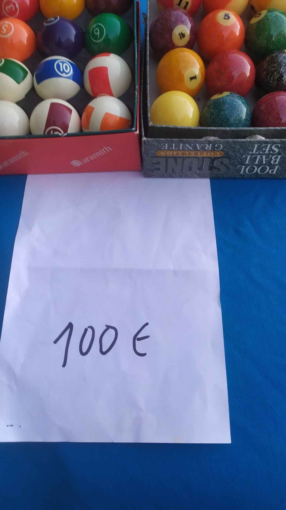 Bolas de snooker semi novas