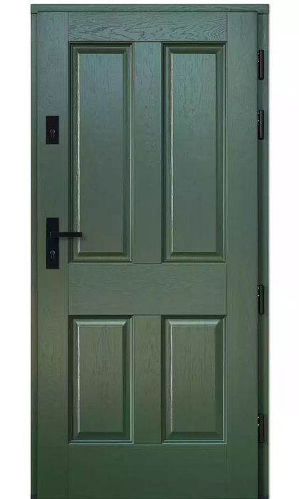 Drzwi zewnętrzne dębowe