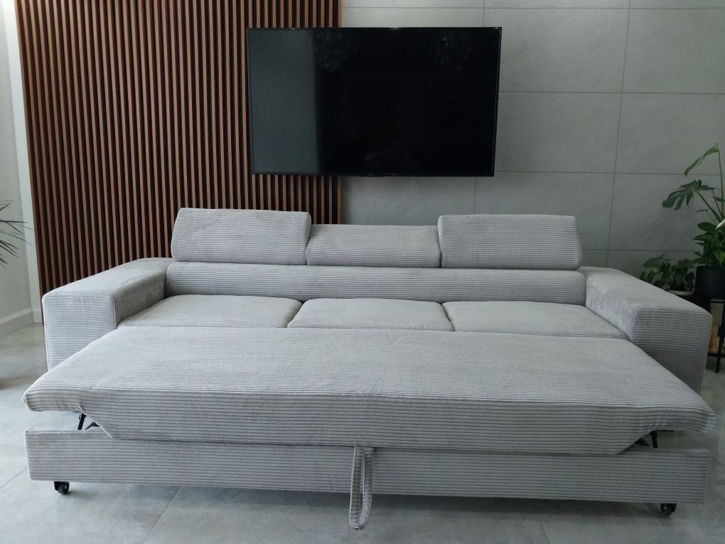 Sofa z zagłówkami