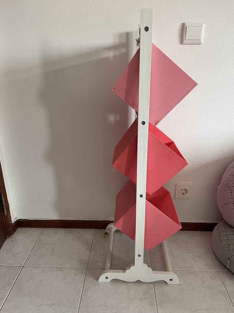 Estante de caixas