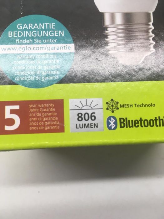 Lâmpada EGLO RGB Bluetooth