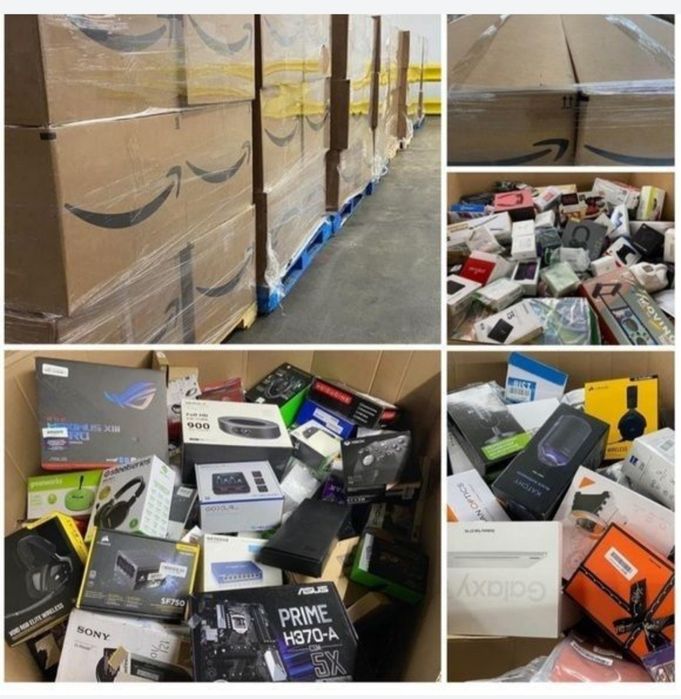 Elektronika Karton Mix Kat.A Nowe ! Wysyłka Pobranie Express
