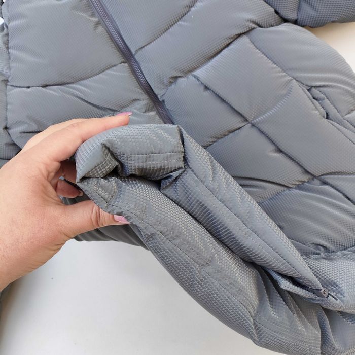 Зимова куртка для дівчинки підлітка дитяча 122-158 пуфер пуховик