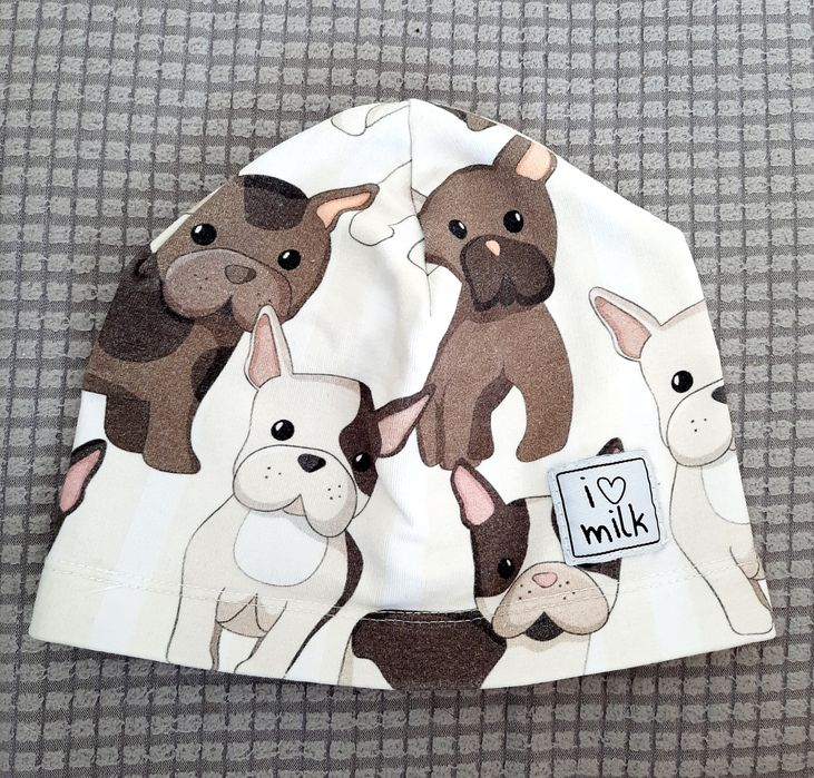 Czapeczka I Love Milk rozm. 86 stan bardzo dobry