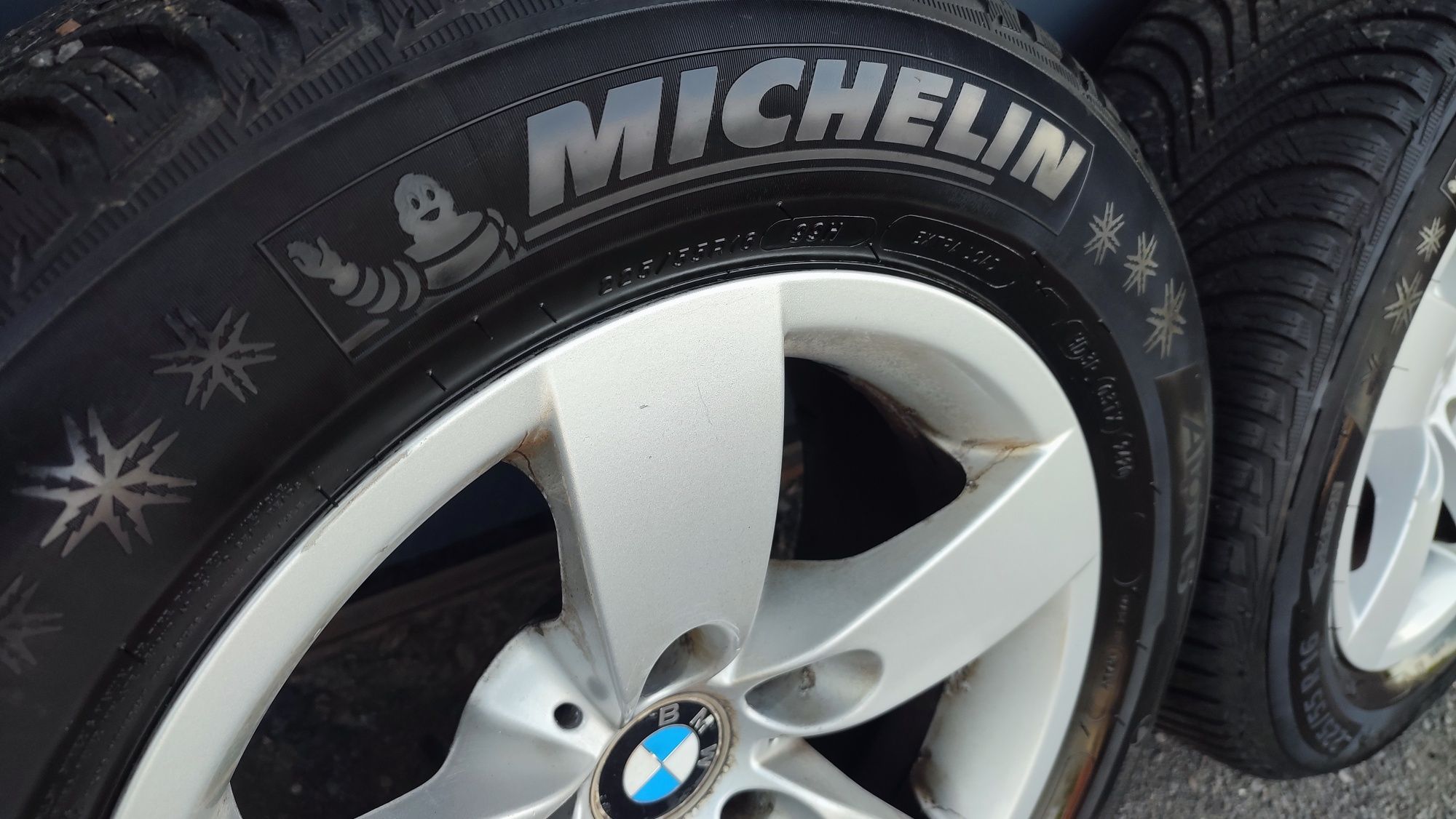 Koła zimowe Bmw E60 E61 225.55.16 Michelin Alpin  2020 rok 8.4mm