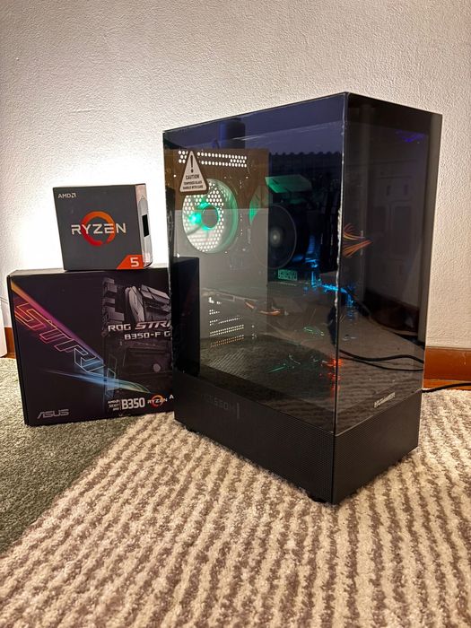 Pc Gamer | GTX 1060 6GB | Ryzen 5 1600x | 16GB RAM | Como novo!