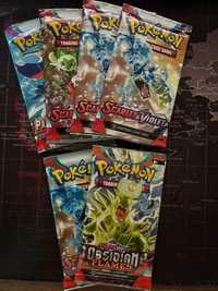 Pokémon TCG Karty Pokemon 6x Booster