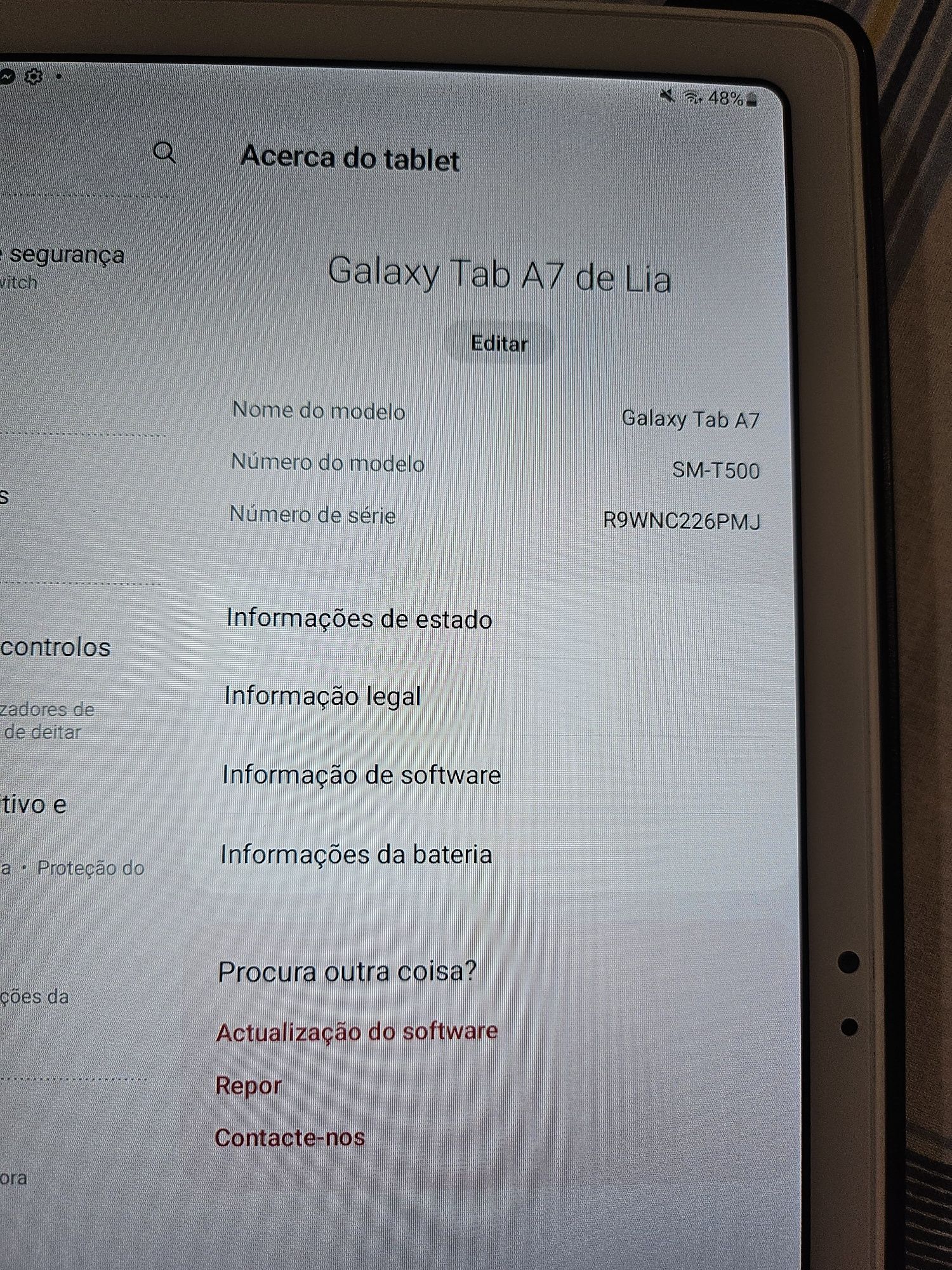 Tablet Samsung A7 10.4' - 32GB