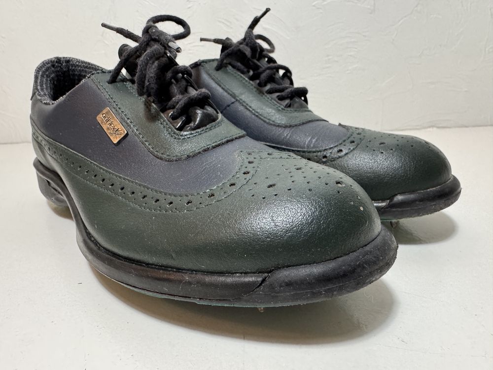 Damskie buty Adidas Aditex do golfa z kolcami rozmiar 8 ciemnozielone